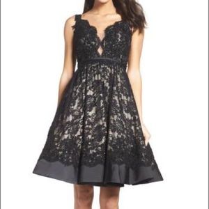 Prom dress Lace Fit and Flare Dress
